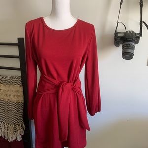 🌹2 for $25 Dress Sale🌹Red tie dress